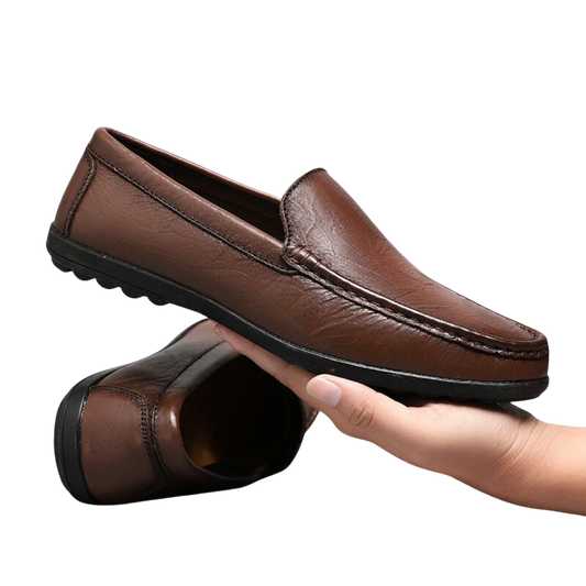 Herre Loafers Læder Elegant Slip-On Sko til Mænd