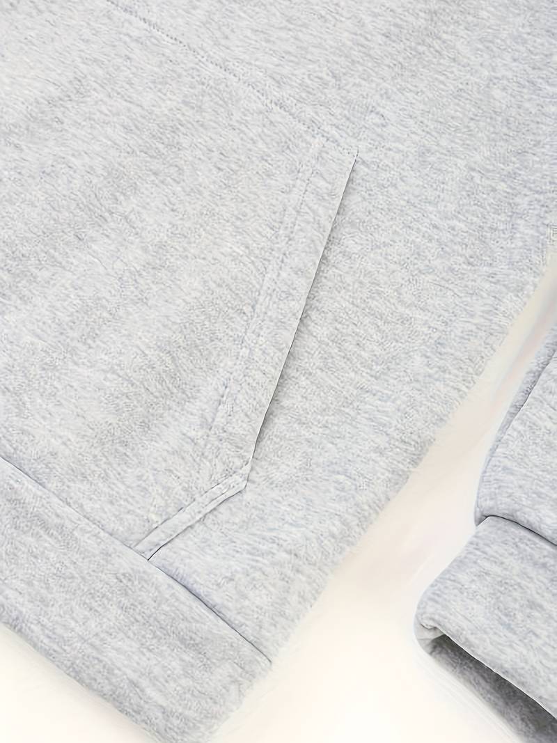 Hoodies Mænd Casual Blød Bomuldsblanding-5