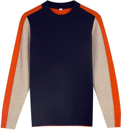 Dame Sweater Retro Stripe 100% Bomuld 6