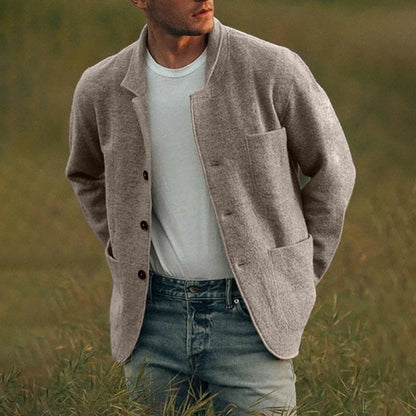 Herre Blazer Casual Komfortabelt Design