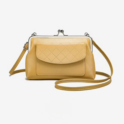 Dame Crossbody Taske Læbeformet Design Kunstlæder Kompakt 2