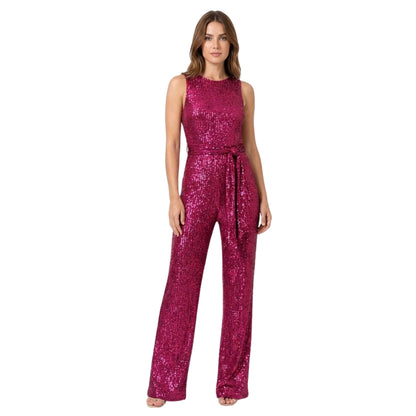 Kvinders Pailletter Jumpsuit Glamourøs