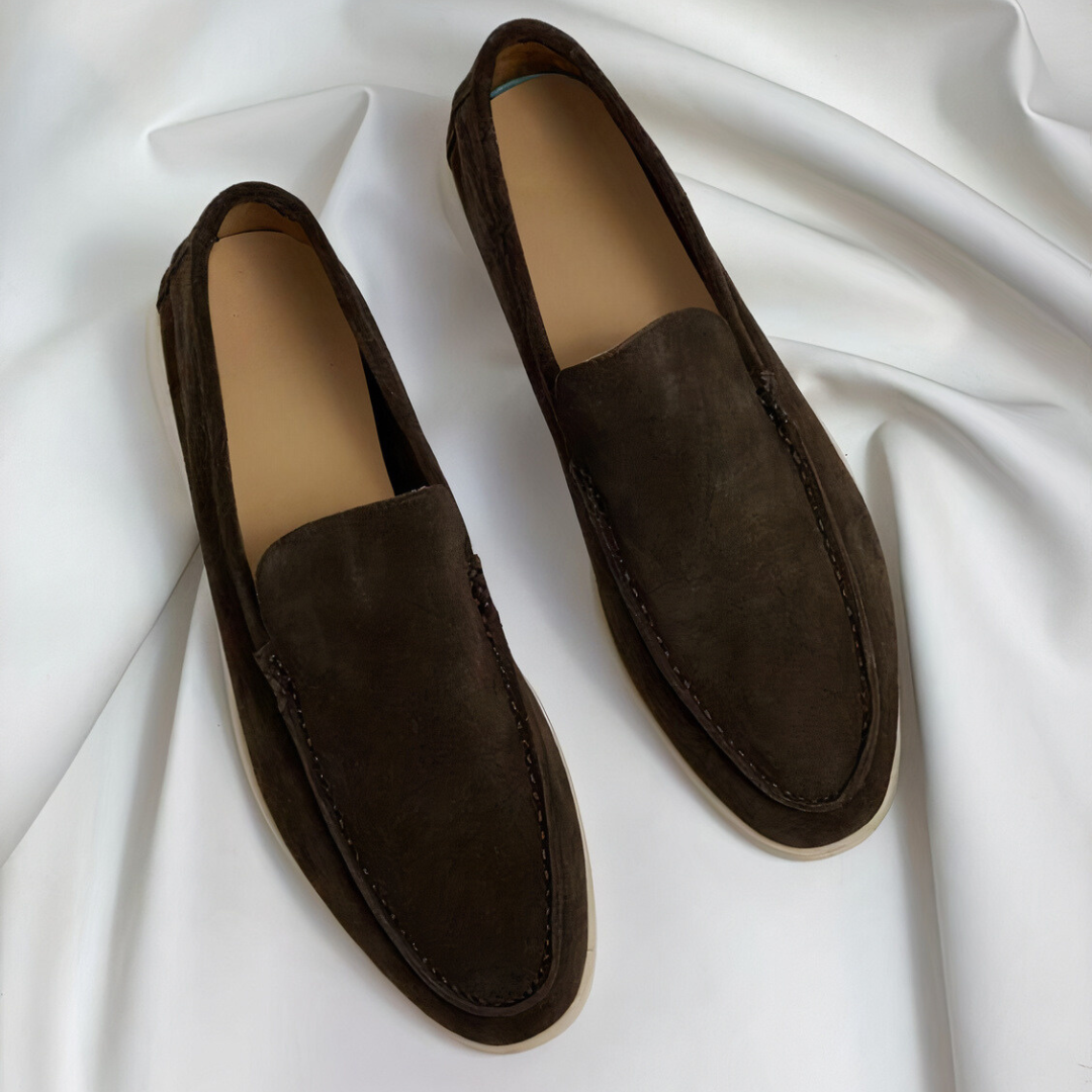 Herre Loafers Vintage Stil PU-Læder Komfortable Sko-4