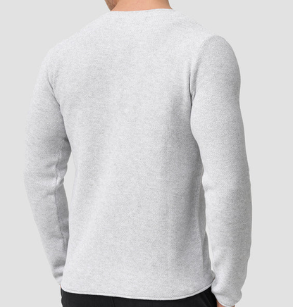 Herre Zipper Trøje Elegant Design 100% Bomuld - Moderne Trøjer til Mænd-4