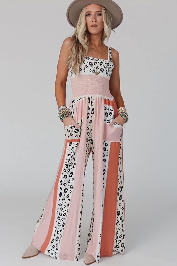Kvinder Jumpsuit Elegant Polyester Afslappet Med Vide Ben-2