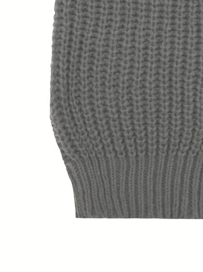 Herre Cardigan Strikket Klassisk Design til Mænd-4