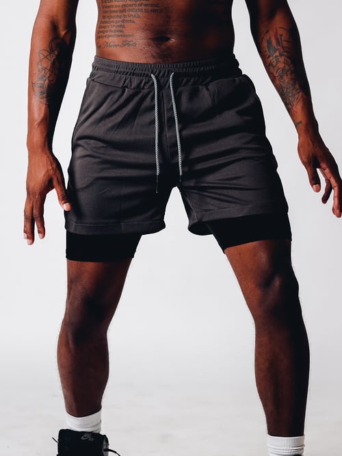 Herre Sportshorts 2-i-1 med Fugtdræningsteknologi 2
