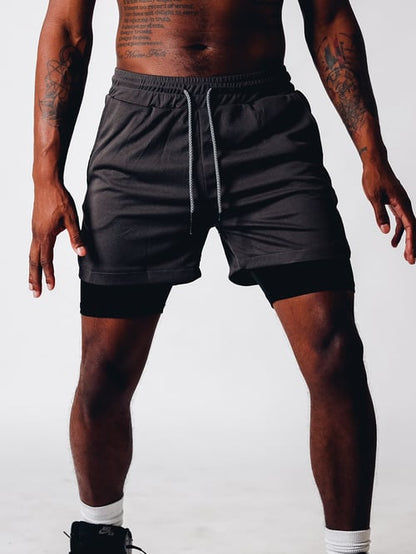 Herre Sportshorts 2-i-1 med Fugtdræningsteknologi 2