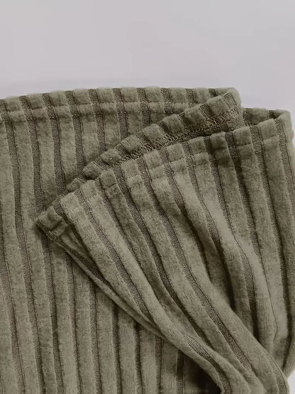 Kvinders Asymmetrisk Top Blødt Stof Moderne Design-5