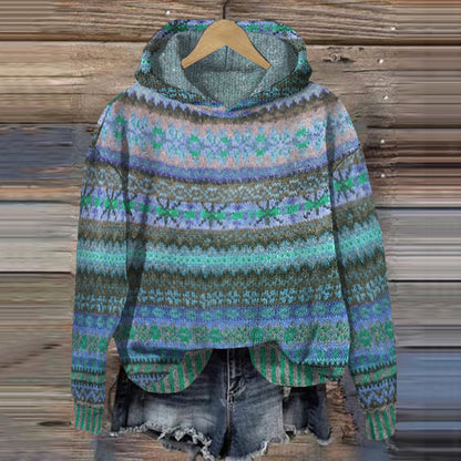Kvinders Hættetrøje Varm Fleece Casual Komfort 3