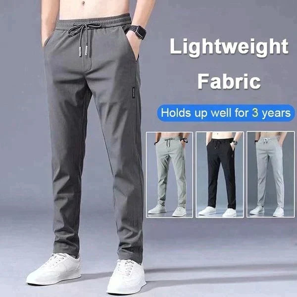 Herre Jeans Mørkeblå Slim Fit Dehnbare Stretch Materiale-2
