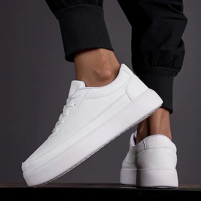Mænds Skate Sneakers Minimalistisk Åndbart Materiale-2