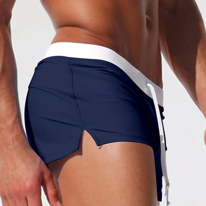 Badeshorts Mænd Sporty Stil - Komfortable Badebukser Til Mænd 1