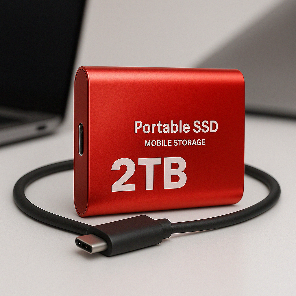 Bærbart SSD-drev med høj hastighed og kompakt design 2