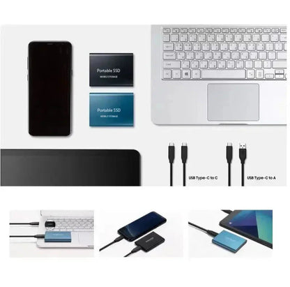 Bærbart SSD-drev med høj hastighed og kompakt design 5