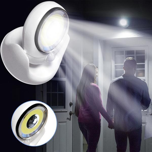 Bevægelsessensor LED-lampe Trådløs 0