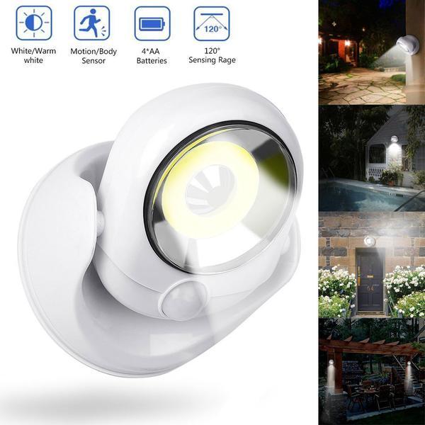 Bevægelsessensor LED-lampe Trådløs 1