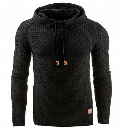 Hoodies Mænd Komfortabel 100% Bomuld Hættetrøje til Mænd Moderne Design-2