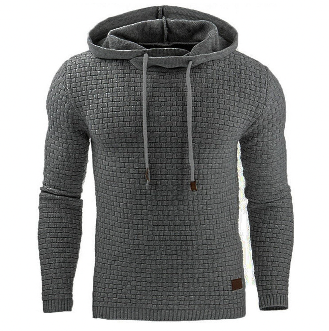 Variant image for Hoodies Mænd Komfortabel 100% Bomuld Hættetrøje til Mænd Moderne Design-9