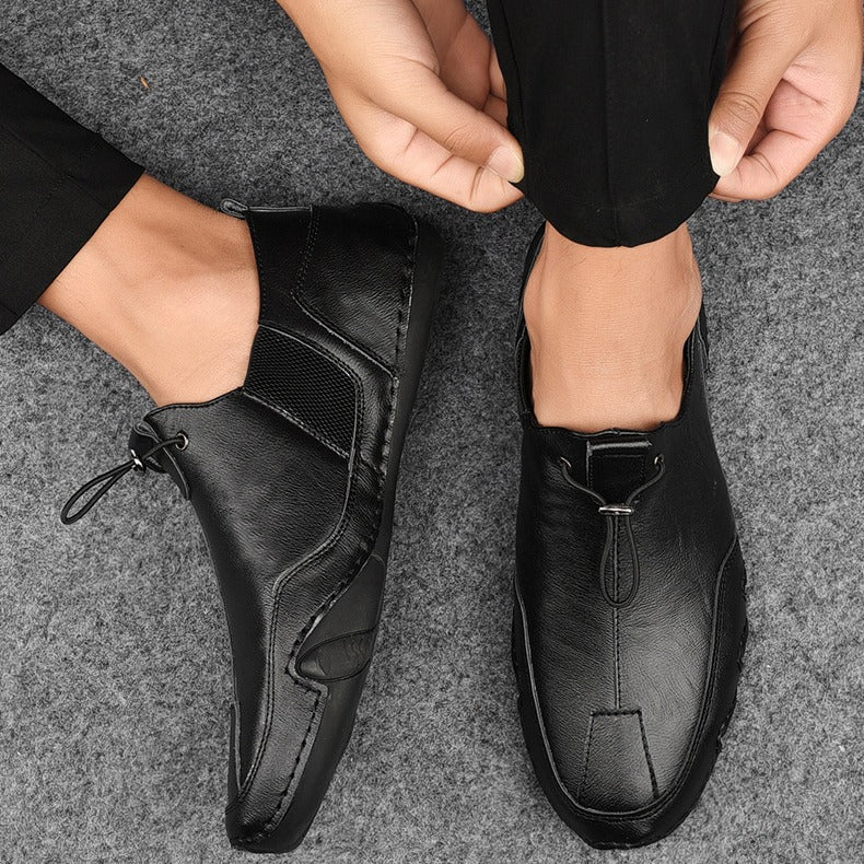 Variant image for Mænds Casual Slippers Læder Slip-On Komfortabel Stil-10