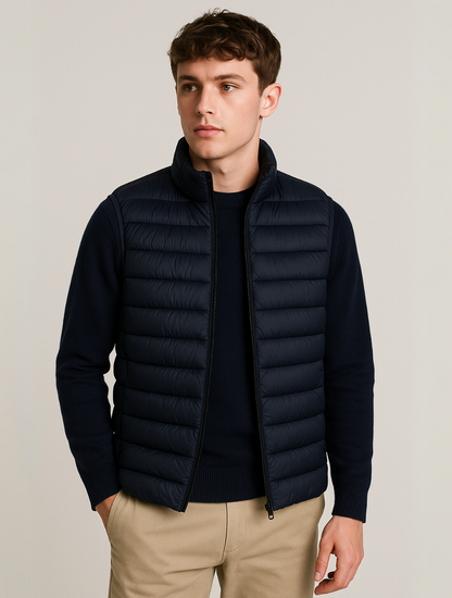 Bodywarmer til mænd minimalistisk design 6