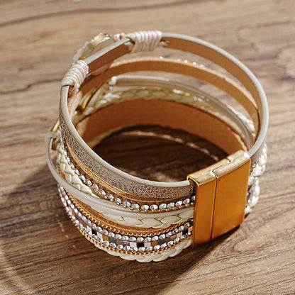 Boho Armbånd med Hjerte Design 6