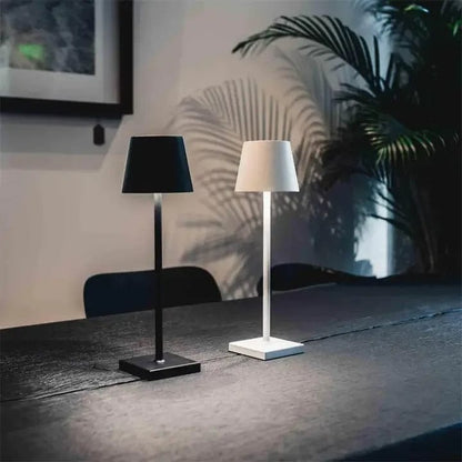 Bordlampe Uden Ledning Minimalistisk Design til Indendørs og Udendørs Belysning 1