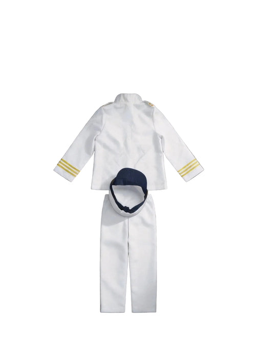 Børne Kaptajn Uniform Sæt Klassisk Cosplay Kostume 1