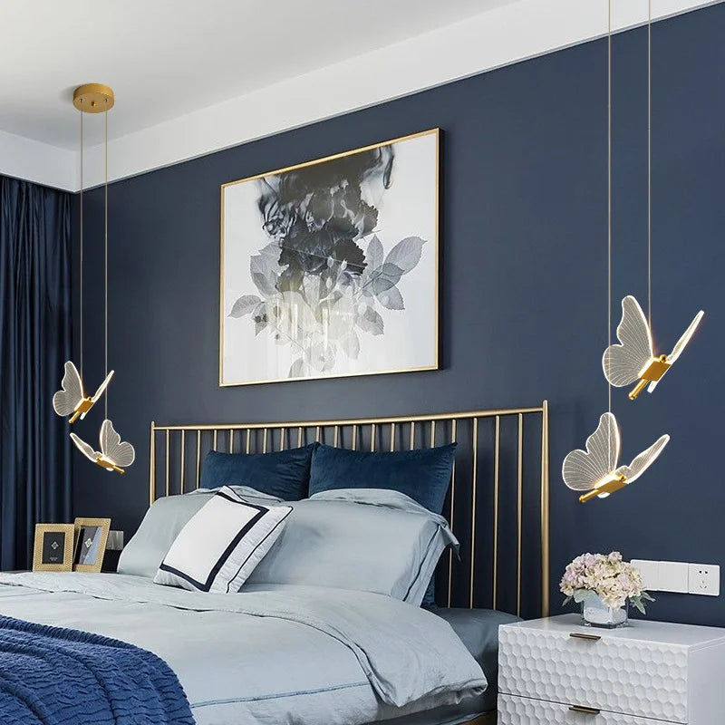 Børns LED Lampe i Sommerfugl Design 4