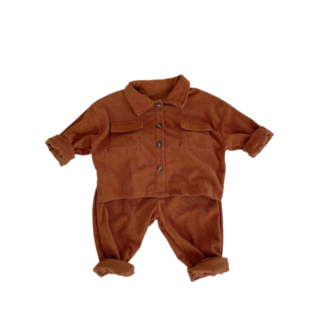 Børns Sæt i Corduroy til Eventyr 0