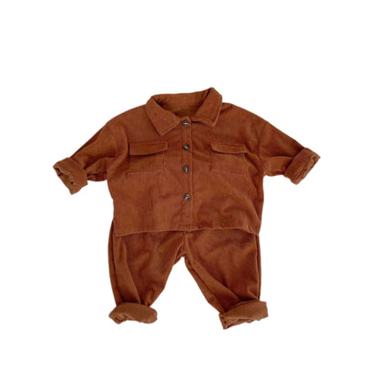 Børns Sæt i Corduroy til Eventyr 0
