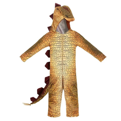 Børns Triceratops Dinosaur Kostume til Leg og Fest 2