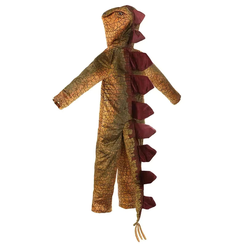 Børns Triceratops Dinosaur Kostume til Leg og Fest 3