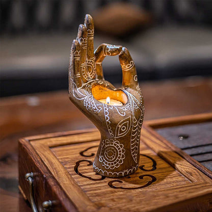 Buddha Hand Lysestage