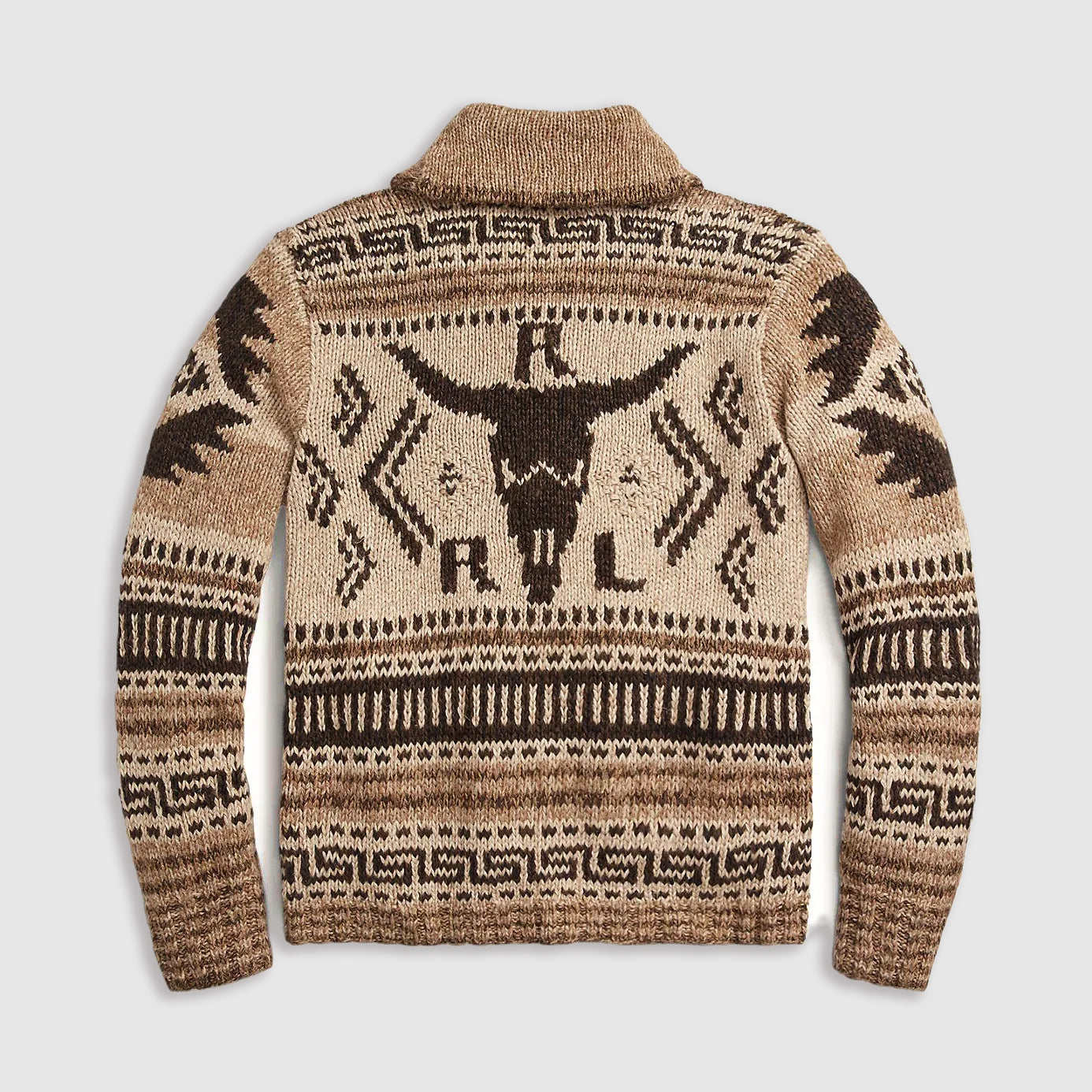 Cardigan Til Mænd Med Aztec Mønster - Komfortabel Stil Til Herre 1