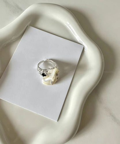 Dame Åbne Ringe Asymmetrisk Design 3