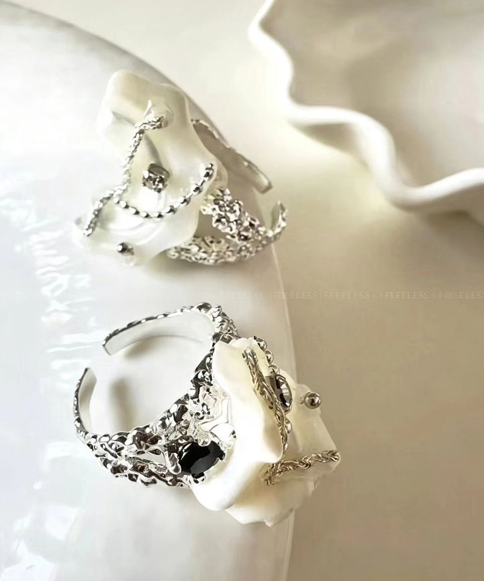 Dame Åbne Ringe Asymmetrisk Design 4