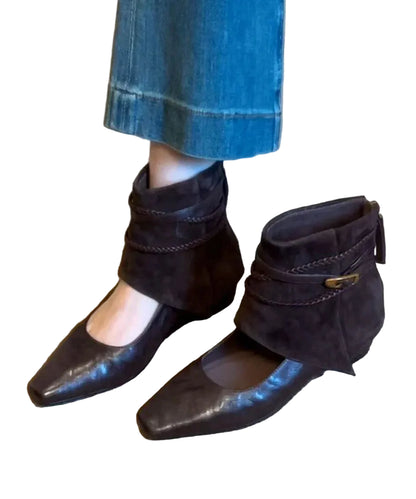 Dame Ankelstøvler Udhulede Design 0