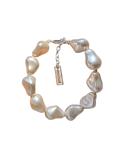 Dame Armbånd Asymmetrisk Perle Charm 0