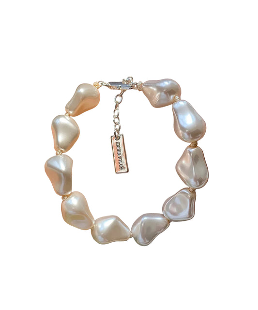 Dame Armbånd Asymmetrisk Perle Charm 0