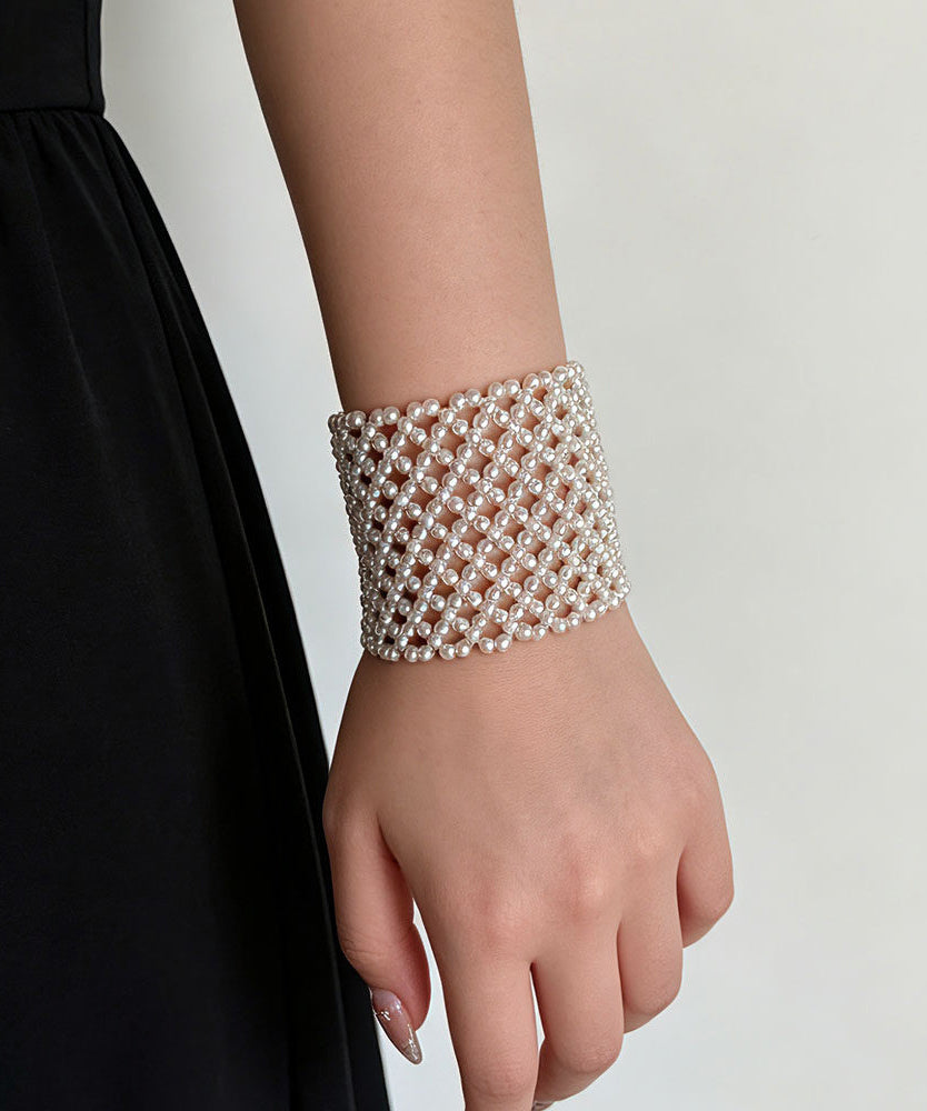 Dame Armbånd Perlebroderet Elastisk Design 2