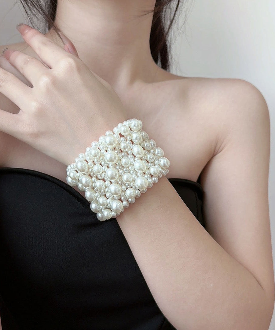 Dame Armbånd Vævet Perle Design 0