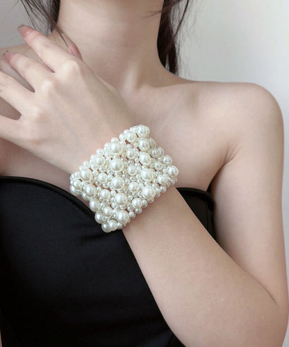 Dame Armbånd Vævet Perle Design 0