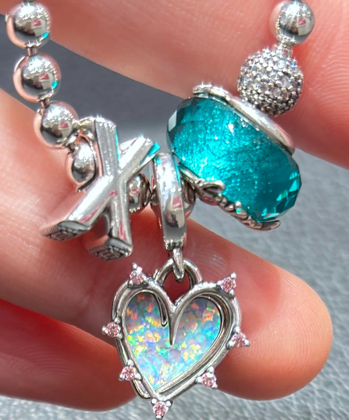 Dame Armbånd med Krystal Detaljer 2