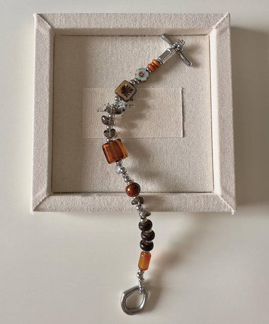 Dame Armbånd med Krystalglas Detaljeret Design 0
