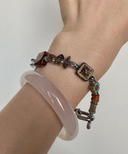 Dame Armbånd med Krystalglas Detaljeret Design 1