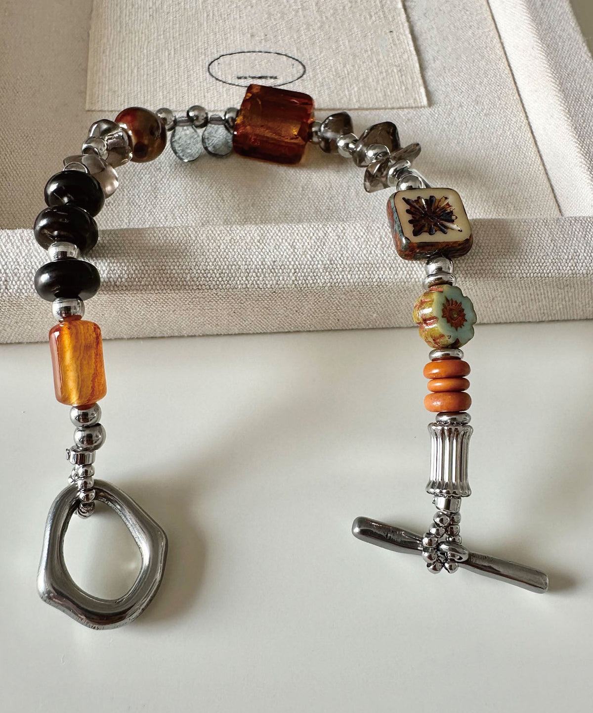 Dame Armbånd med Krystalglas Detaljeret Design 3