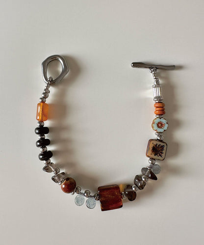 Dame Armbånd med Krystalglas Detaljeret Design 4