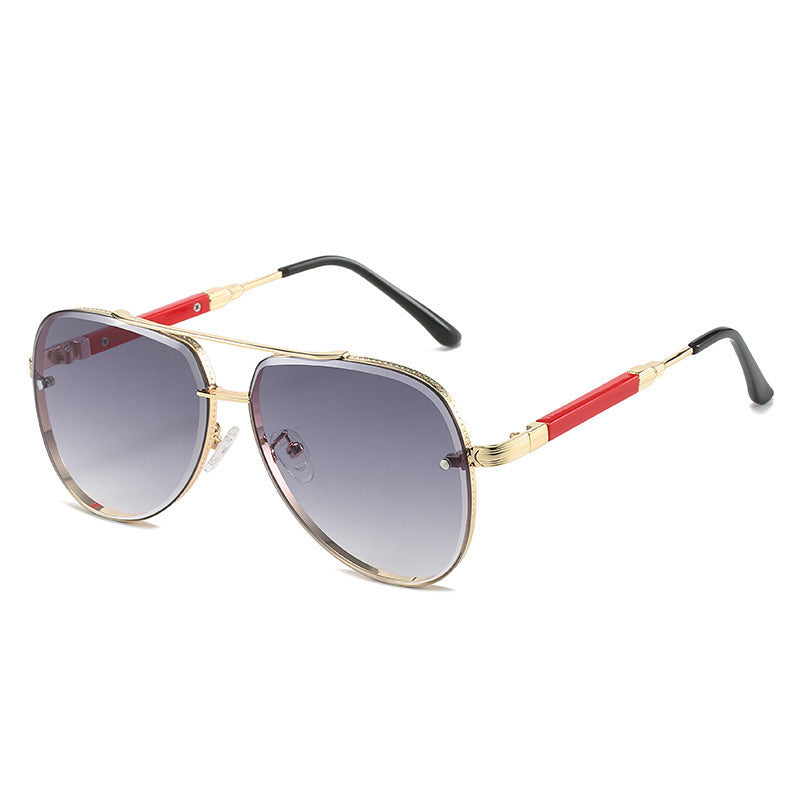 Dame Aviator Solbriller med Gradient Design 1