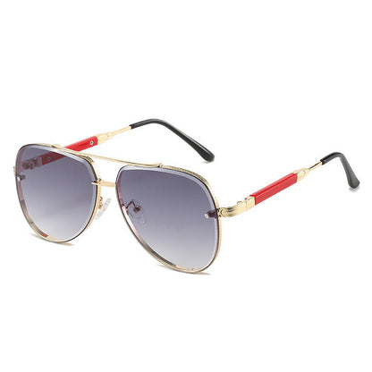Dame Aviator Solbriller med Gradient Design 1
